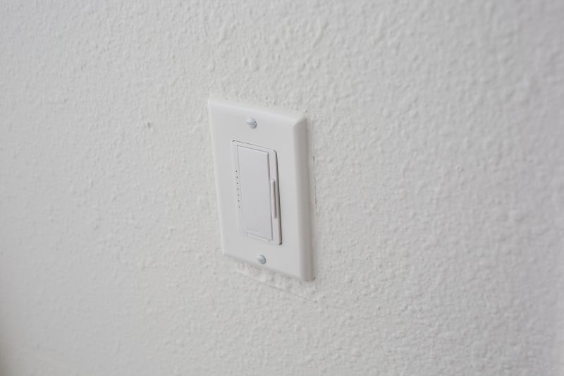 Light Switch Installation detail